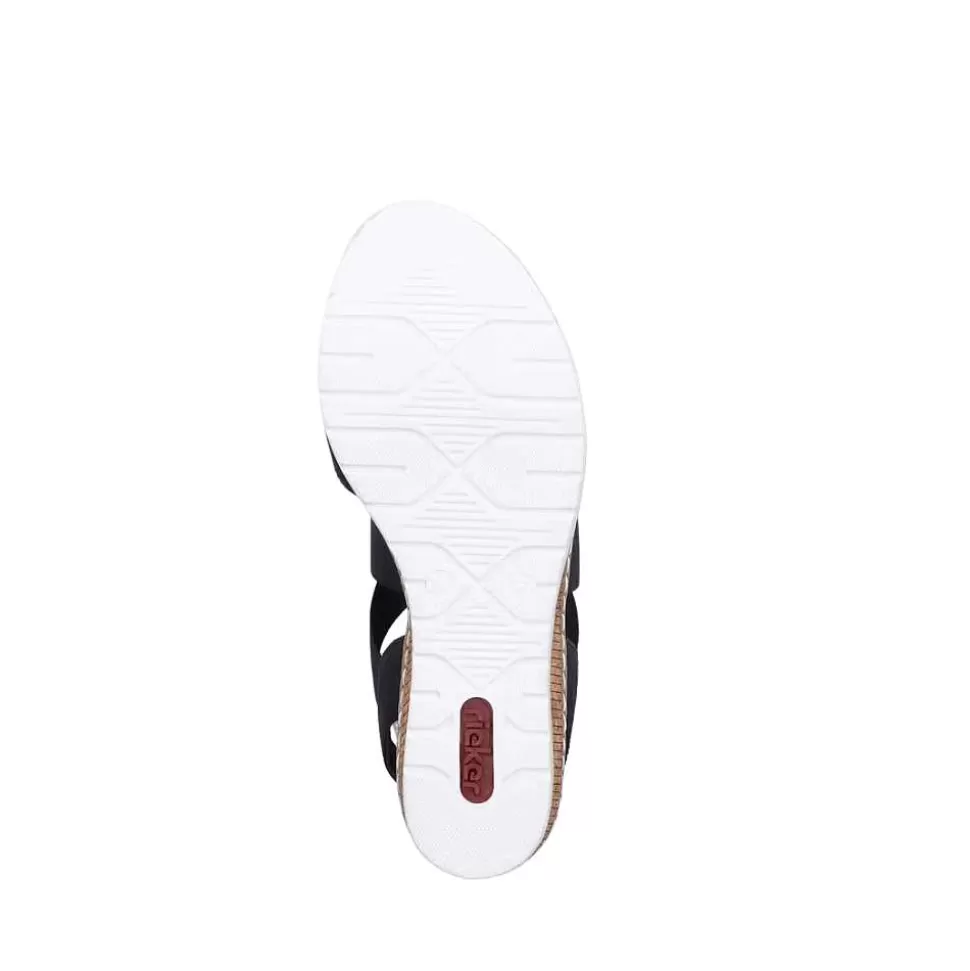 Best Sale Sandal Svarte Kvinner Dame Sandaler